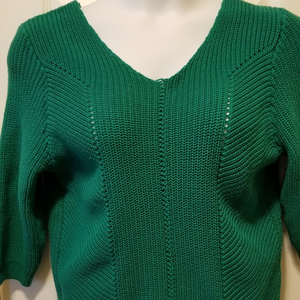 Green sweater